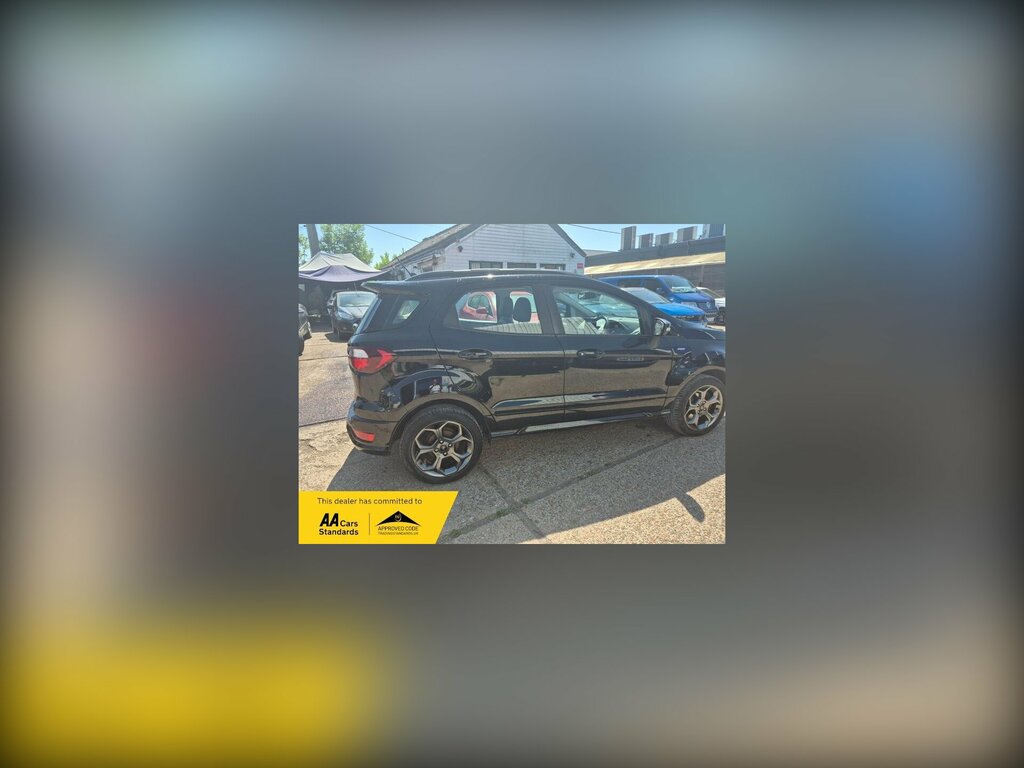 Ford Ecosport 1.0T Ecoboost Gpf St-line Suv Eu MX68POA Black #2