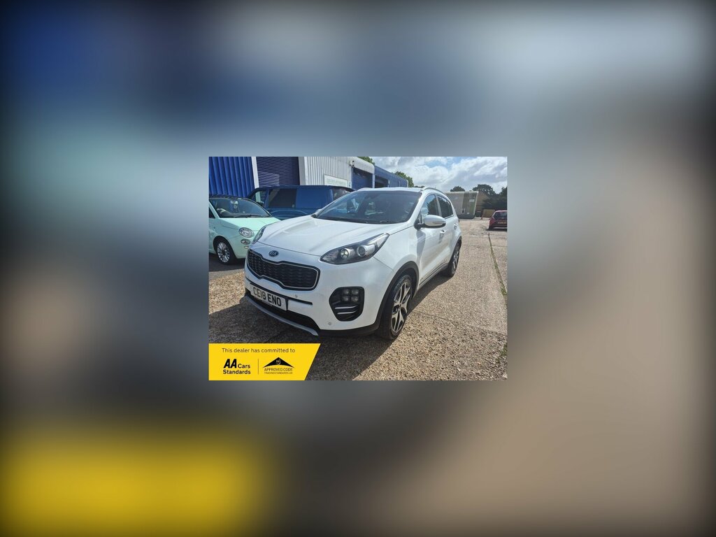 Kia Sportage 1.6 T-gdi Gt-line Dct Awd Euro 6 White