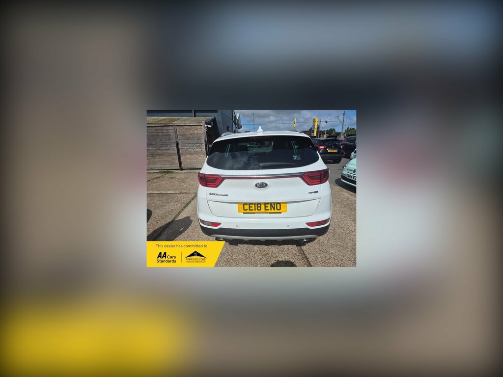 Kia Sportage 1.6 T-gdi Gt-line Dct Awd Euro 6 CE18ENO White #2