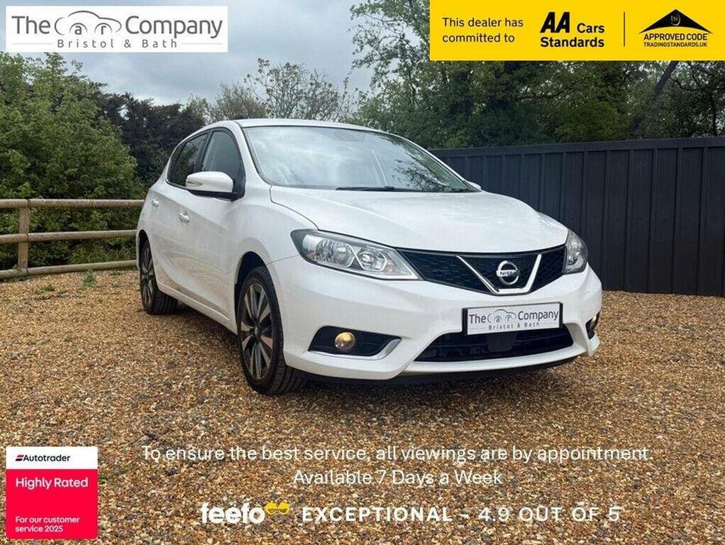 Nissan Pulsar Hatchback 1.2 Dig-t N-connecta Euro 6 Ss 2 White