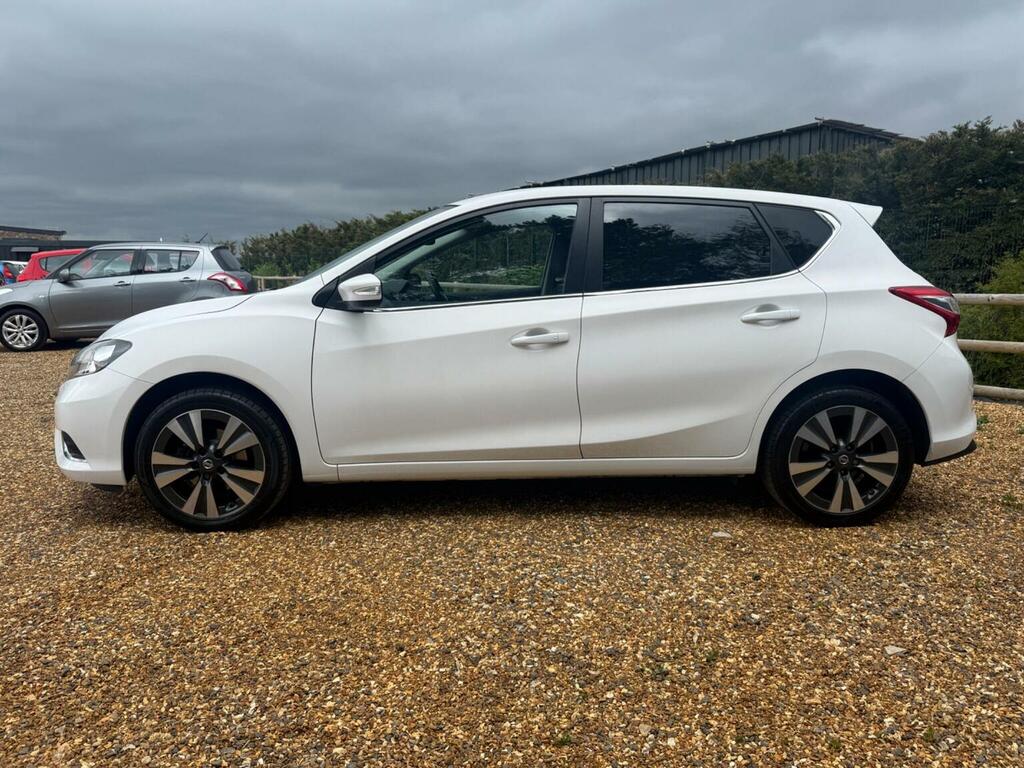 Nissan Pulsar Hatchback 1.2 Dig-t N-connecta Euro 6 Ss 2 White #6