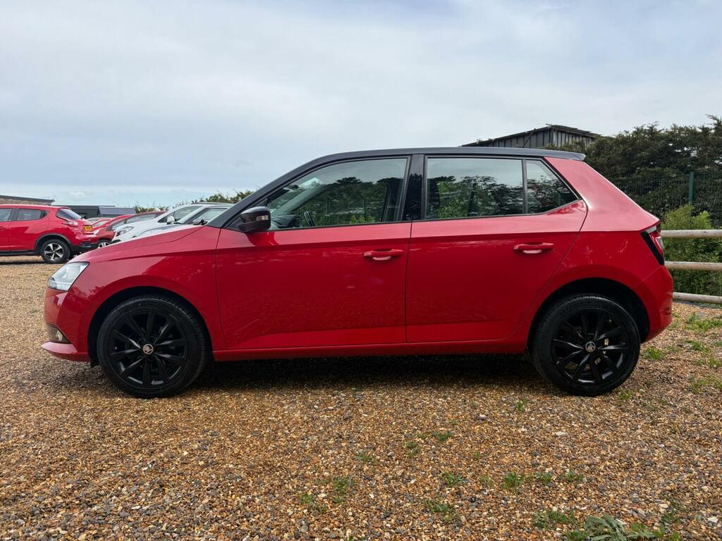 Skoda Fabia Hatchback 1.0 Colour Edition Euro 6 Ss 201 FL19RRX Red #6