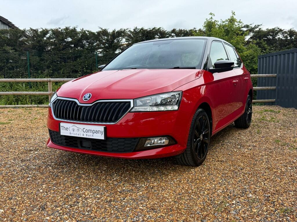 Skoda Fabia Hatchback 1.0 Colour Edition Euro 6 Ss 201 FL19RRX Red #5