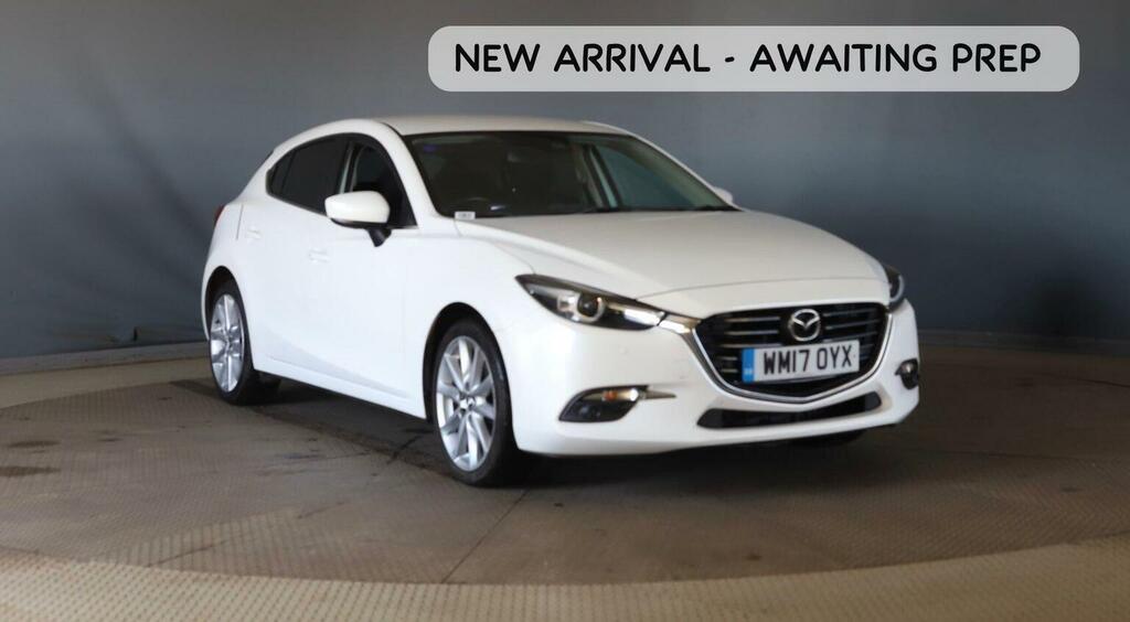 Mazda 3 Hatchback 2.0 Skyactiv-g Sport Nav Euro 6 Ss White