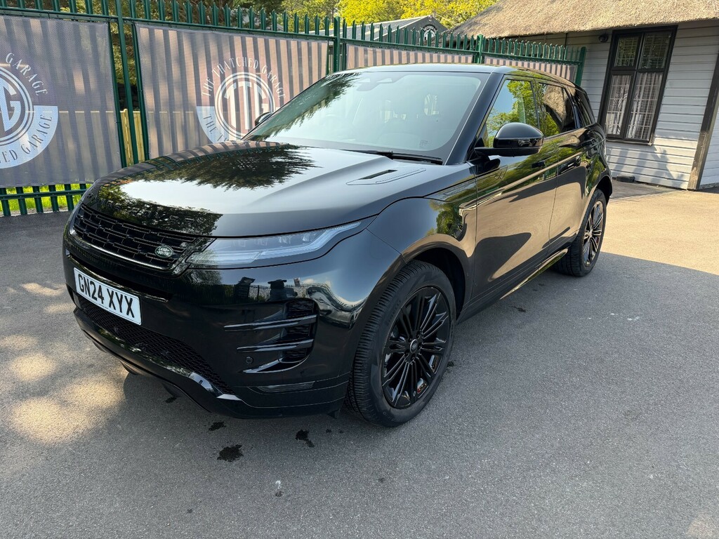 Land Rover Range Rover Evoque 1.5 P300e Dynamic Hse GN24XYX Black #3