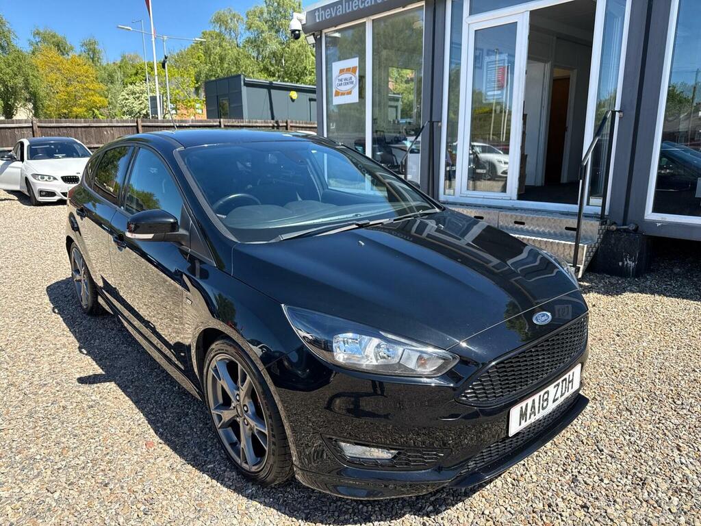 Ford Focus Hatchback 1.0T Ecoboost St-line X Euro 6 Ss Black