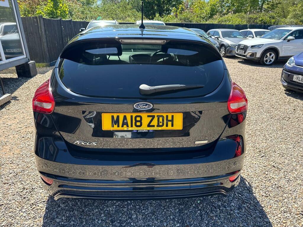 Ford Focus Hatchback 1.0T Ecoboost St-line X Euro 6 Ss MA18ZDH Black #4