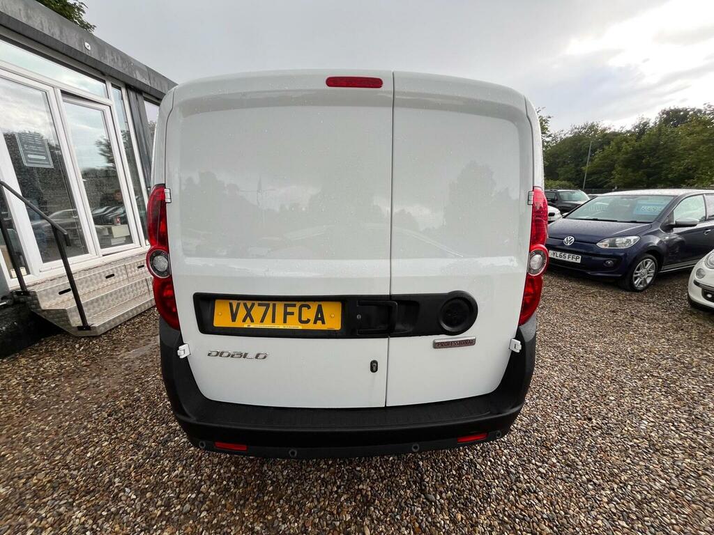 Fiat Doblo Panel Van 1.3 Multijetii Tecnico L1 H1 Euro 6 Ss White #5