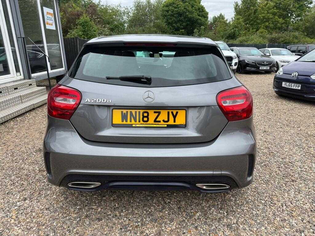 Mercedes-Benz A Class Hatchback 2.1 A200d Amg Line Euro 6 Ss 201 WN18ZJY Grey #4