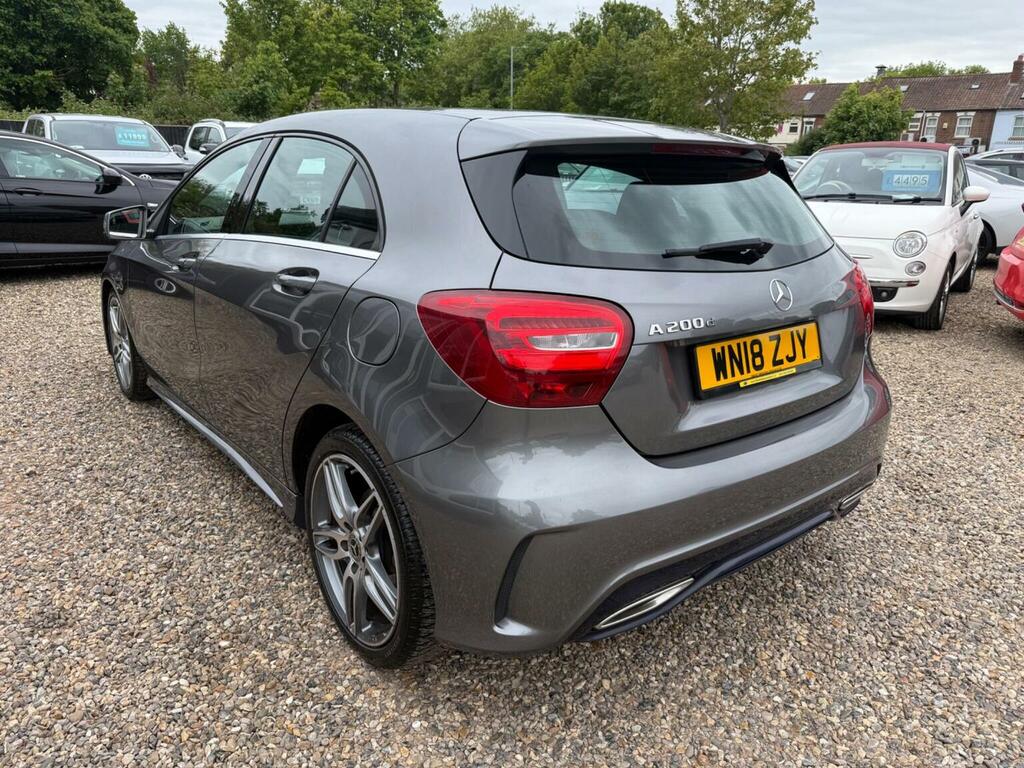 Mercedes-Benz A Class Hatchback 2.1 A200d Amg Line Euro 6 Ss 201 WN18ZJY Grey #5