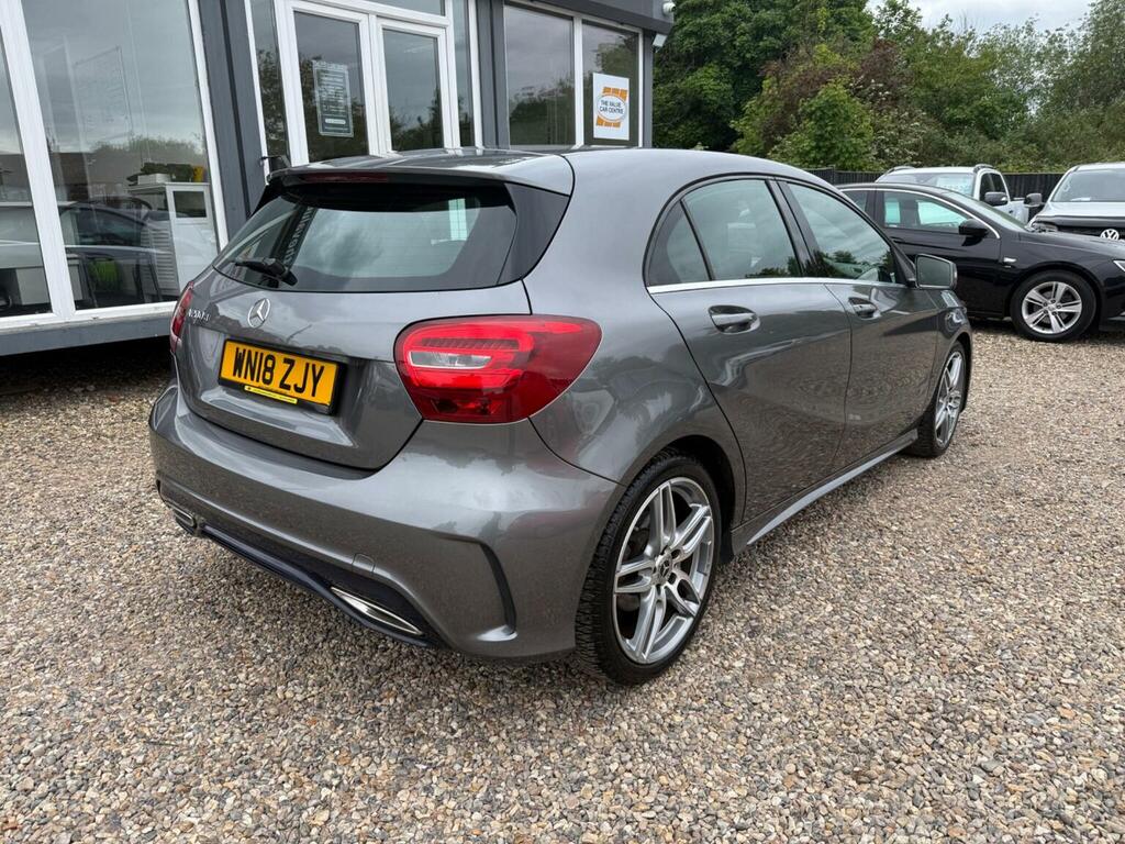 Mercedes-Benz A Class Hatchback 2.1 A200d Amg Line Euro 6 Ss 201 WN18ZJY Grey #3