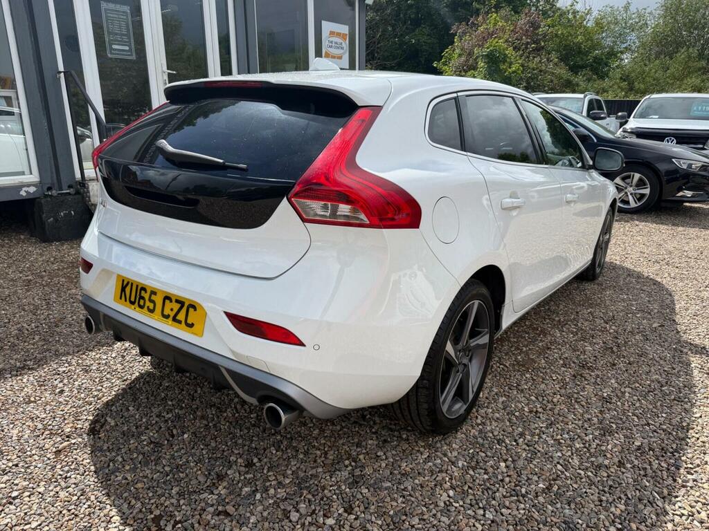 Volvo V40 Hatchback 2.0 D2 R-design Nav Euro 6 Ss White #3