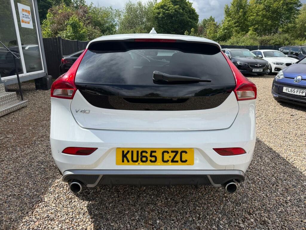 Volvo V40 Hatchback 2.0 D2 R-design Nav Euro 6 Ss White #4
