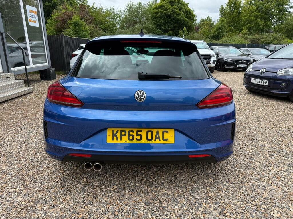 Volkswagen Scirocco Hatchback 2.0 Tdi Bluemotion Tech R-line Dsg Euro KP65OAC Blue #4