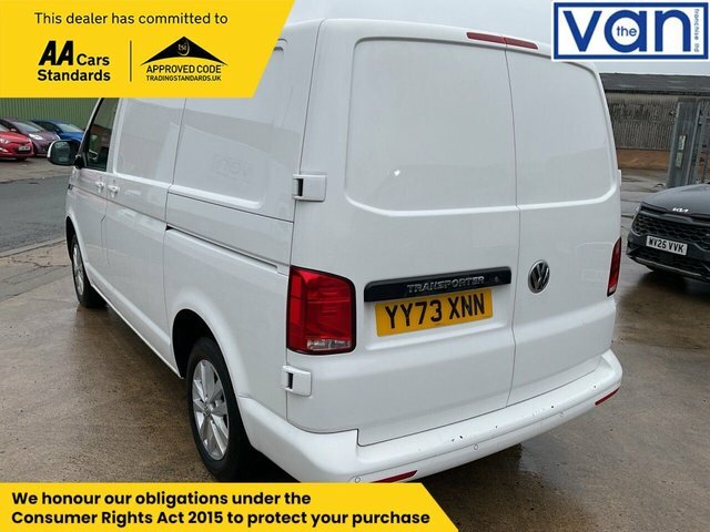 Volkswagen Transporter 2.0 Tdi T28 Highline Panel Van F YY73XNN White #5
