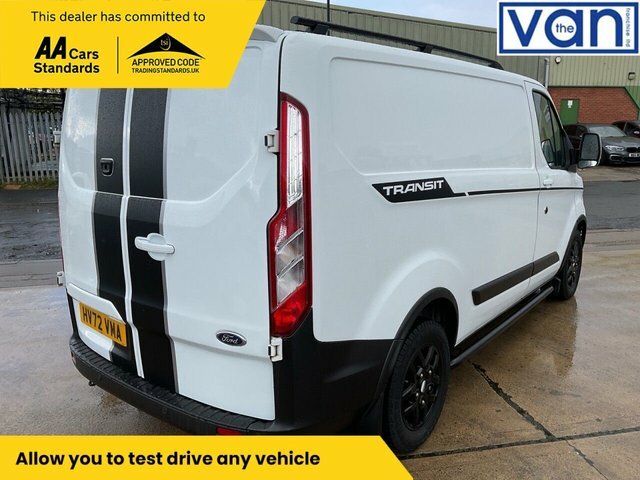 Ford Transit Custom 2.0 300 Ecoblue Trail Panel Van HV72VMA White #3