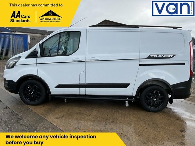 Ford Transit Custom 2.0 300 Ecoblue Trail Panel Van HV72VMA White #6