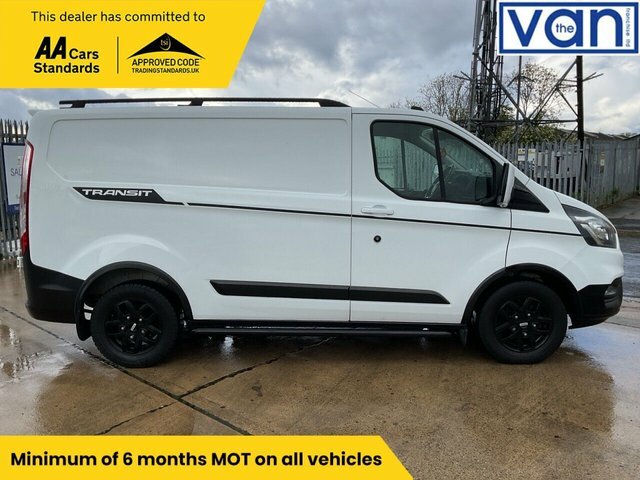 Ford Transit Custom 2.0 300 Ecoblue Trail Panel Van HV72VMA White #2