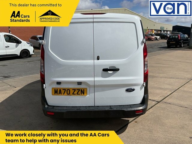 Ford Transit Connect 1.5 210 Ecoblue Leader Panel Van MA70ZZN White #4