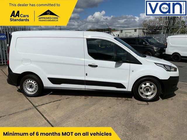Ford Transit Connect 1.5 210 Ecoblue Leader Panel Van MA70ZZN White #2
