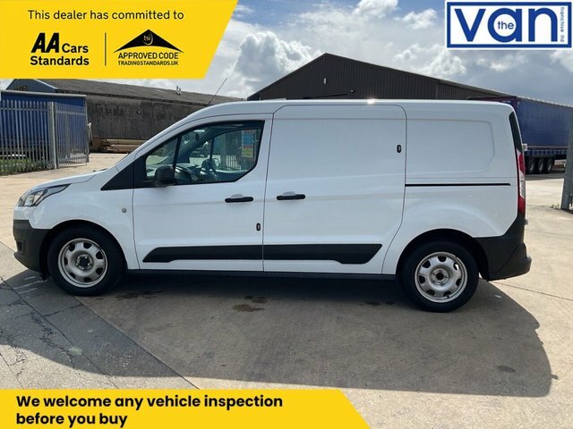 Ford Transit Connect 1.5 210 Ecoblue Leader Panel Van MA70ZZN White #6