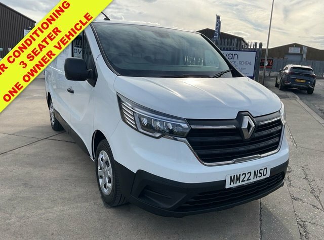 Renault Trafic 2.0 Dci Blue Sl28 Business Panel Van Ma White