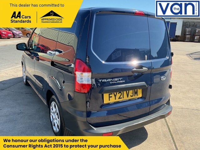 Ford Transit Courier 1.5 Tdci Trend Panel Van L1 Euro FY21VJM Blue #5