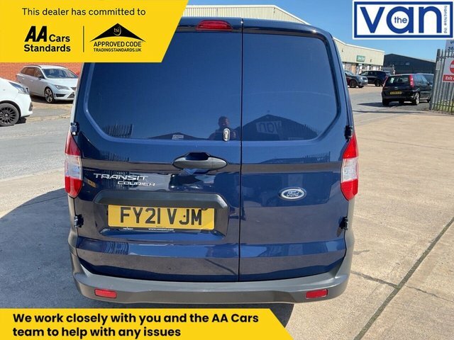 Ford Transit Courier 1.5 Tdci Trend Panel Van L1 Euro FY21VJM Blue #4