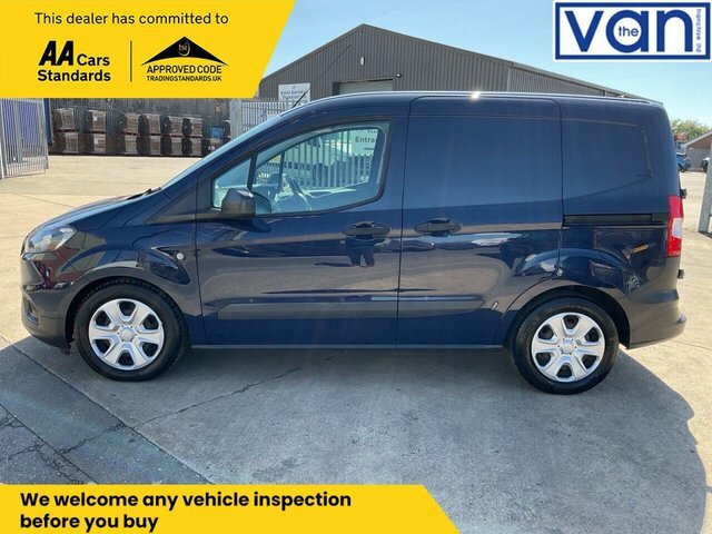 Ford Transit Courier 1.5 Tdci Trend Panel Van L1 Euro FY21VJM Blue #6