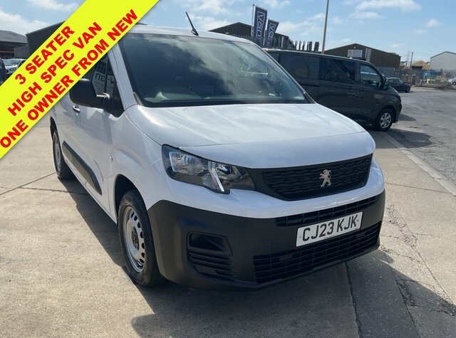 Peugeot Partner 1.5 Bluehdi 1000 Professional Premium Standard P White