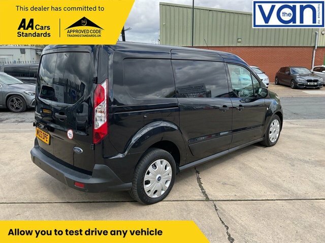 Ford Transit Connect 1.5 240 Ecoblue Trend Crew Van Double Cab 6Dr Dies WN23DPE Black #3