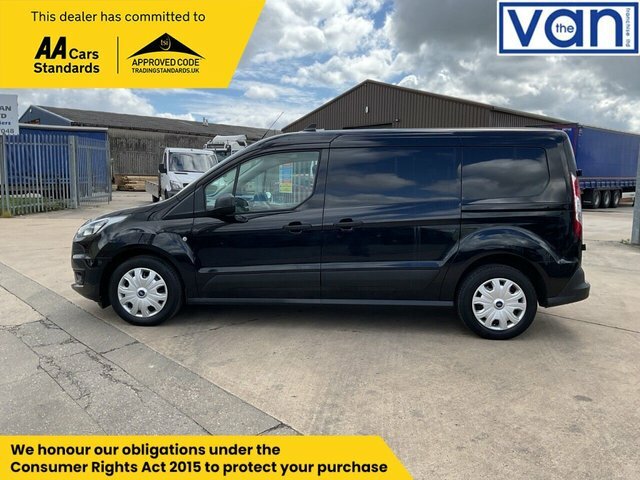 Ford Transit Connect 1.5 240 Ecoblue Trend Crew Van Double Cab 6Dr Dies WN23DPE Black #5