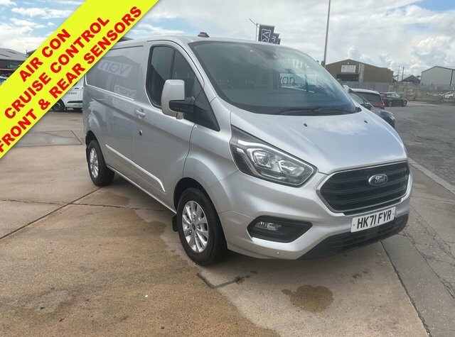 Ford Transit Custom 2.0 280 Ecoblue Limited Panel Van Manua Silver