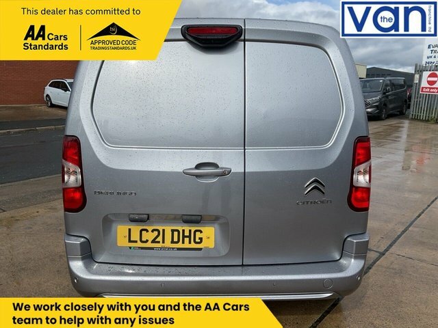Citroen Berlingo 1.5 Bluehdi 1000Driver M Panel Van Man LC21DHG Grey #4