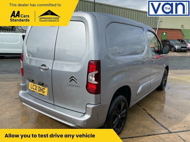 Citroen Berlingo 1.5 Bluehdi 1000Driver M Panel Van Man LC21DHG Grey #3
