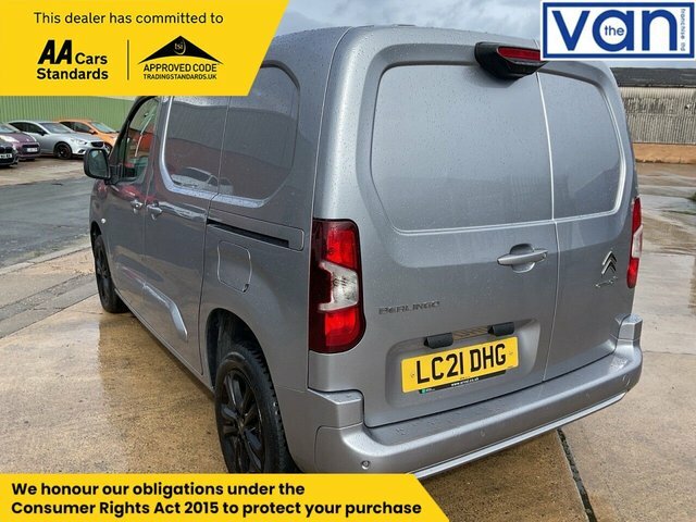 Citroen Berlingo 1.5 Bluehdi 1000Driver M Panel Van Man LC21DHG Grey #5