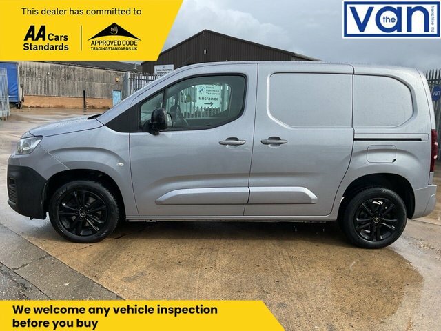 Citroen Berlingo 1.5 Bluehdi 1000Driver M Panel Van Man LC21DHG Grey #6