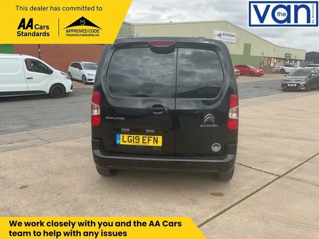 Citroen Berlingo 1.6 Bluehdi 1000Driver M Panel Van Man LG19EFN Black #4