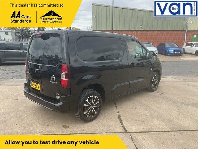 Citroen Berlingo 1.6 Bluehdi 1000Driver M Panel Van Man LG19EFN Black #3