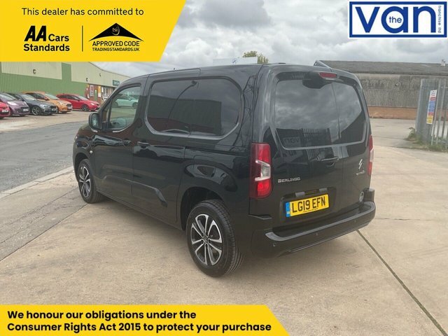 Citroen Berlingo 1.6 Bluehdi 1000Driver M Panel Van Man LG19EFN Black #5