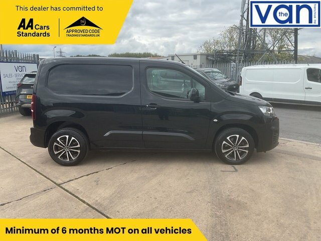 Citroen Berlingo 1.6 Bluehdi 1000Driver M Panel Van Man LG19EFN Black #2