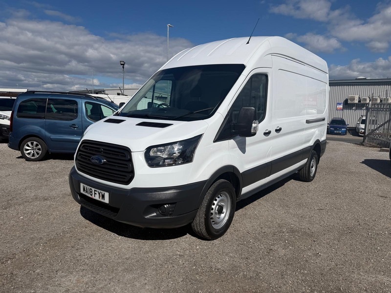 Ford Transit Custom 350 L3 H3 P MA18FYW White #3