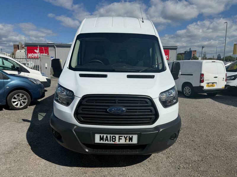 Ford Transit Custom 350 L3 H3 P MA18FYW White #4