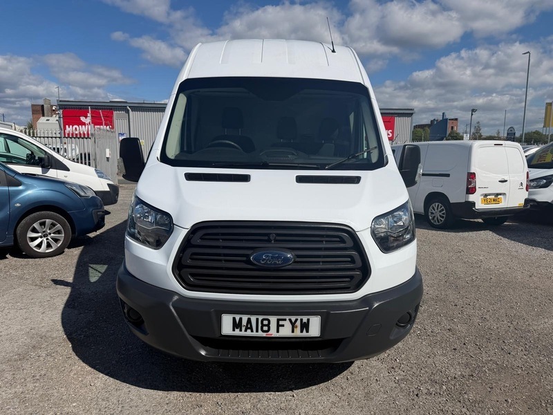 Ford Transit Custom 350 L3 H3 P MA18FYW White #2