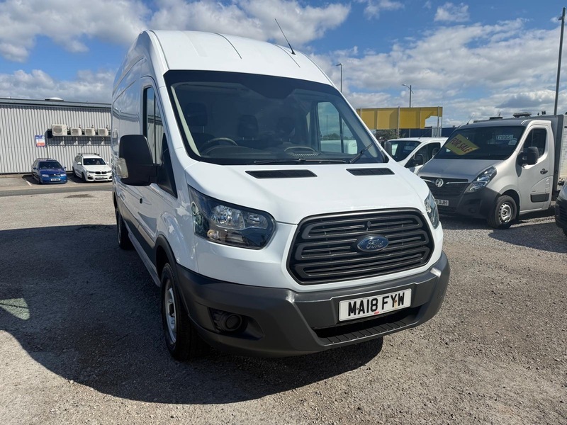 Ford Transit Custom 350 L3 H3 P MA18FYW White #6