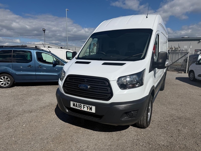 Ford Transit Custom 350 L3 H3 P MA18FYW White #5