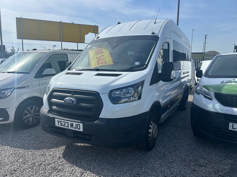 Ford Transit Custom 460 Leader Ecoblue YS23MJO White #2