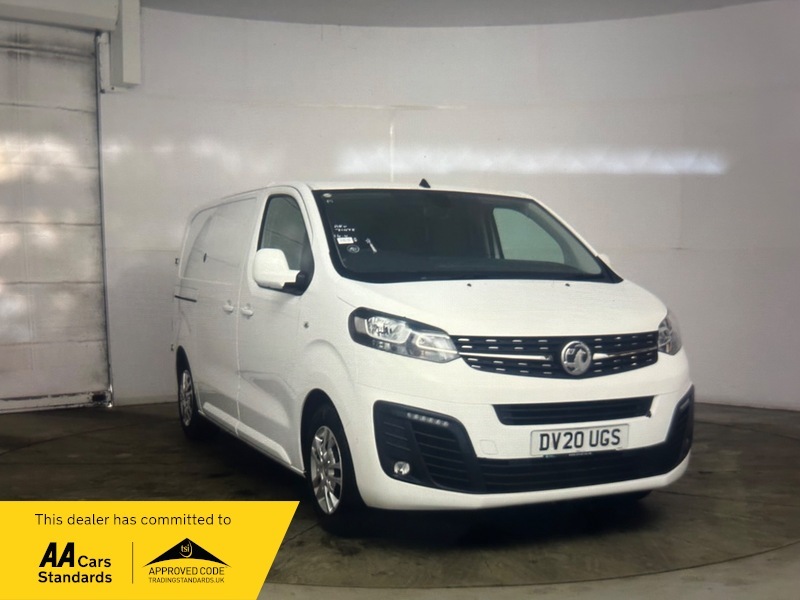 Vauxhall Vivaro L1h1 2700 Sportive S White