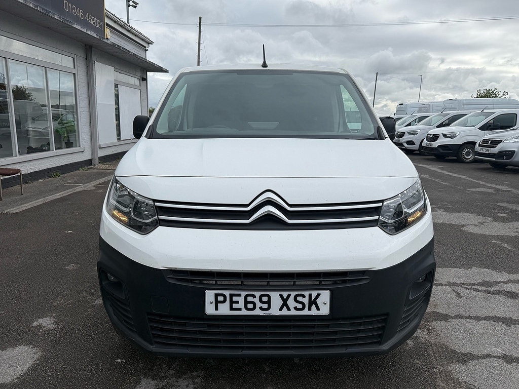 Citroen Berlingo Bluehdi 1000 Enterprise M PE69XSK White #2