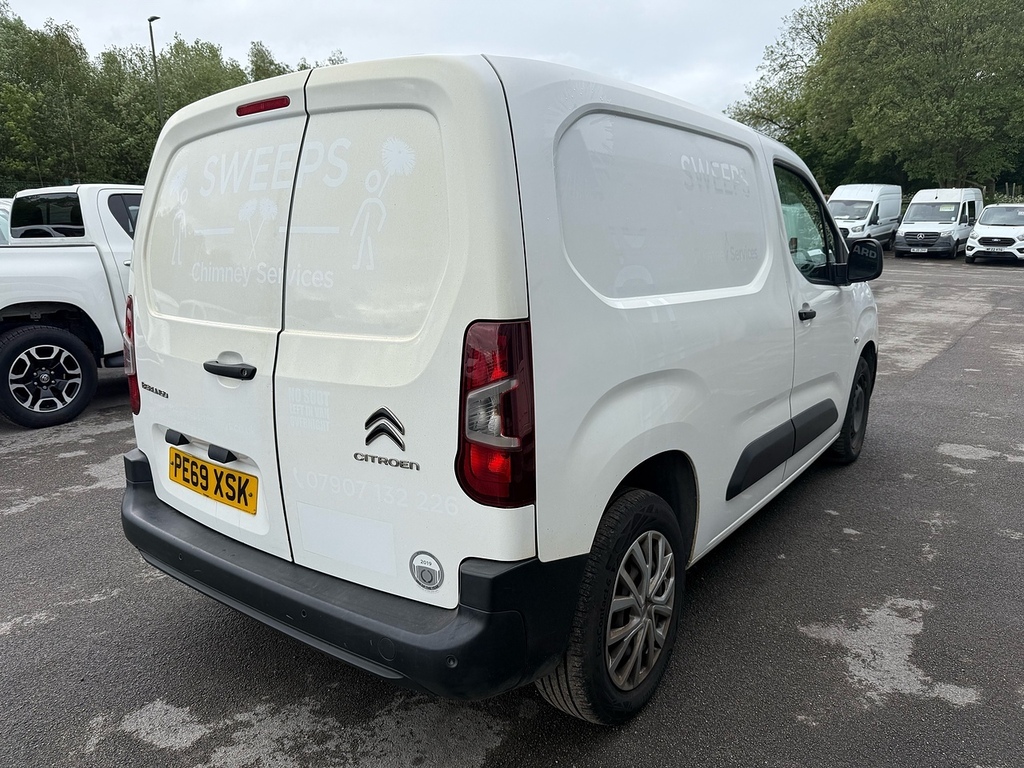 Citroen Berlingo Bluehdi 1000 Enterprise M PE69XSK White #5